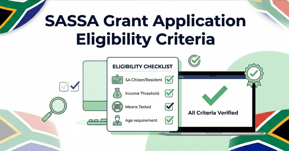 SASSA Grants Eligibility Criteria
