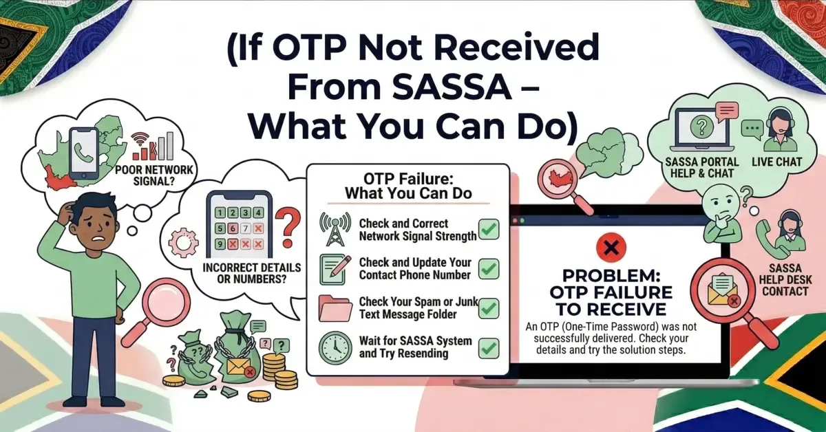 SASSA OTP not received